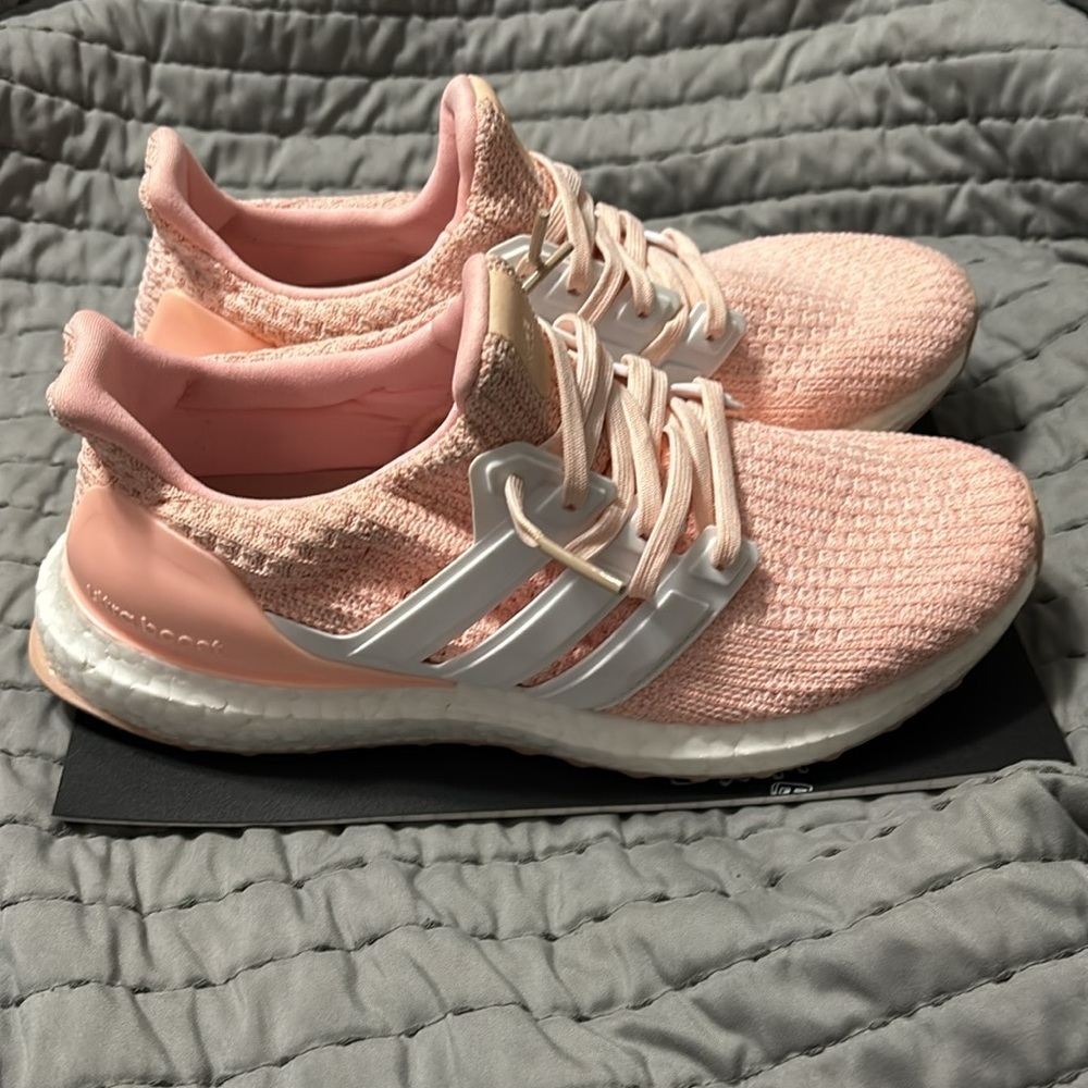 Women’s Adidas Ultraboost 1.0 pink sneakers - Picture 4 of 12